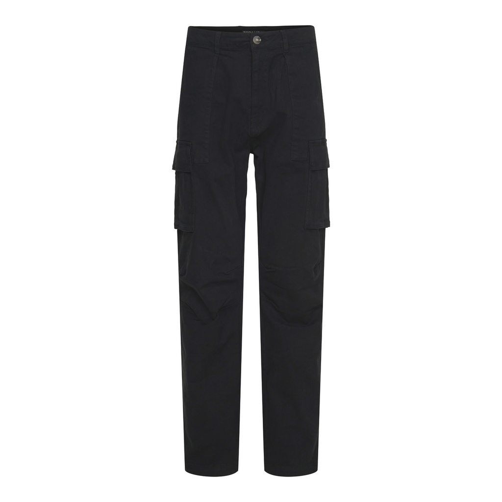 [TVID214002blackS] cargobroek zwart (S)