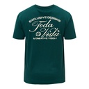 t-shirt retro groen