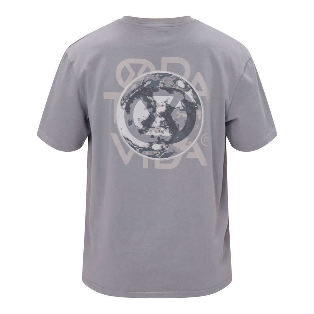 t-shirt moon grijs