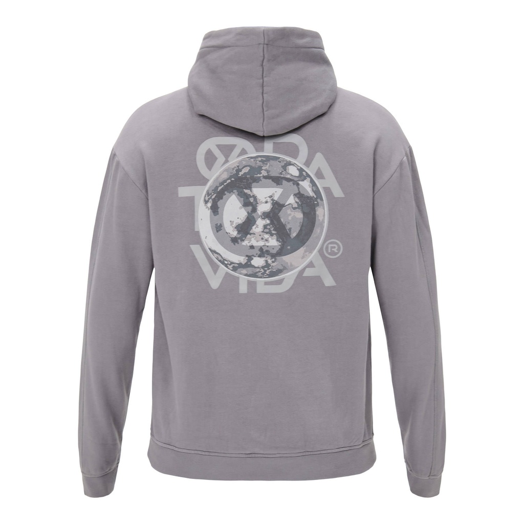 [TVID124003grijsS] hoodie moon grijs (S)