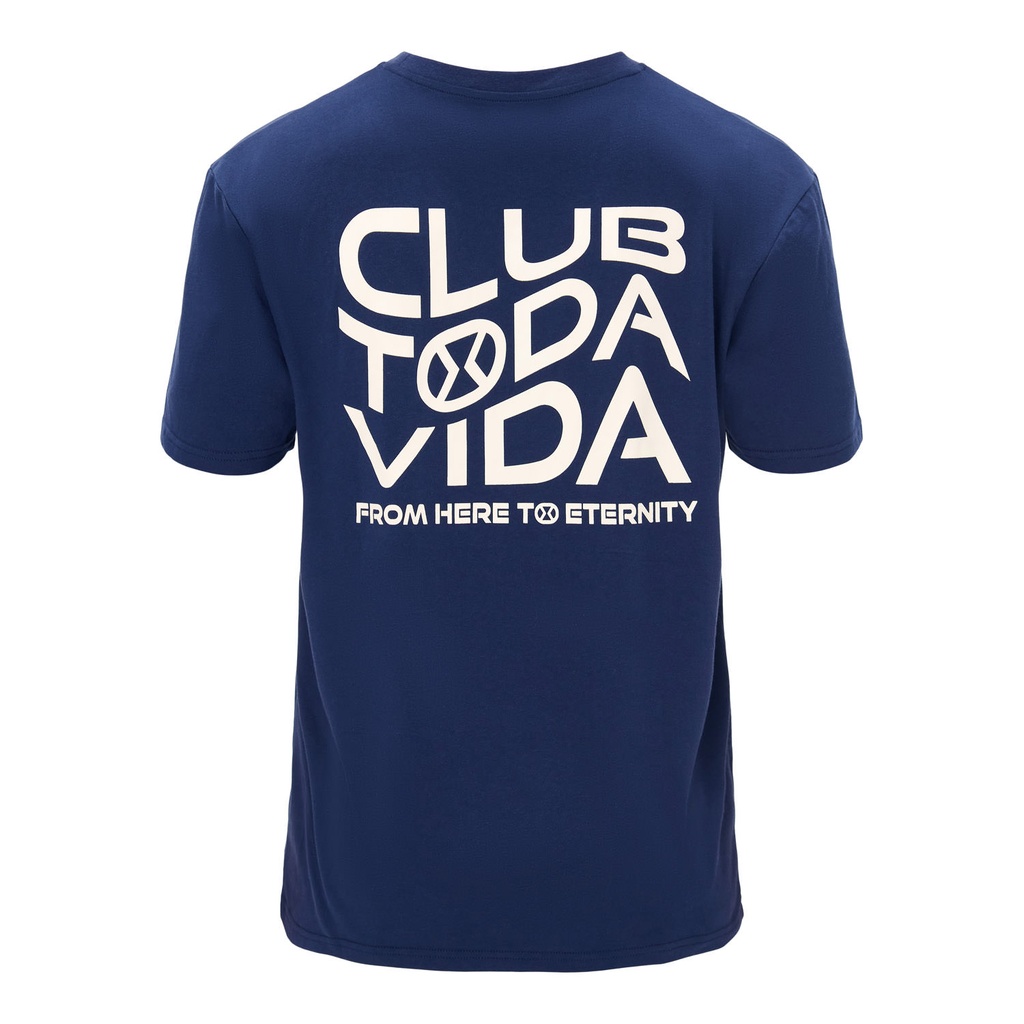 t-shirt club donkerblauw