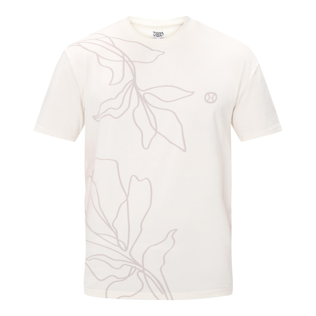 [TVID124006offwhiteS] t-shirt line offwhite (S)