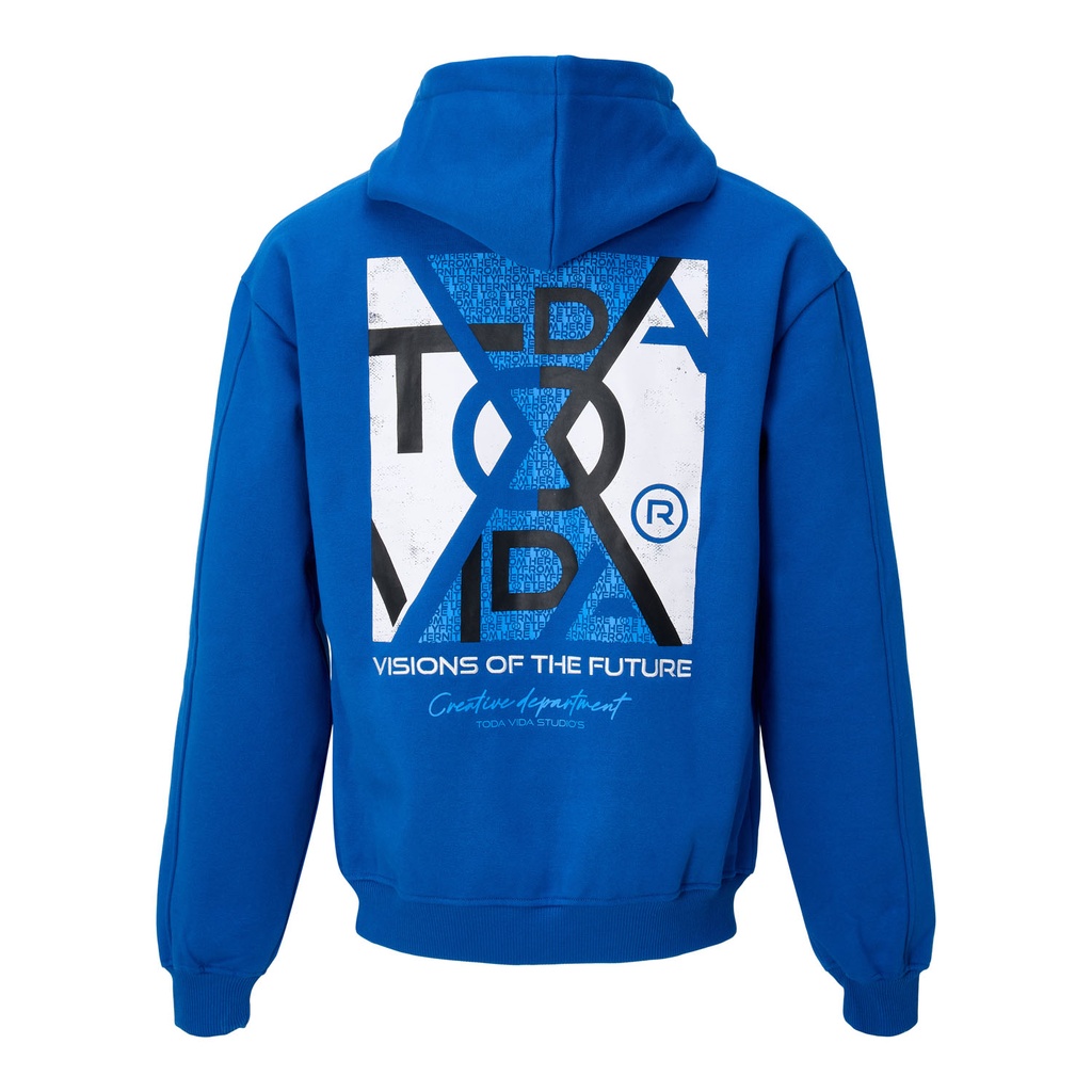 [TVID115030kobaltS] zip hoodie arena kobalt (S)
