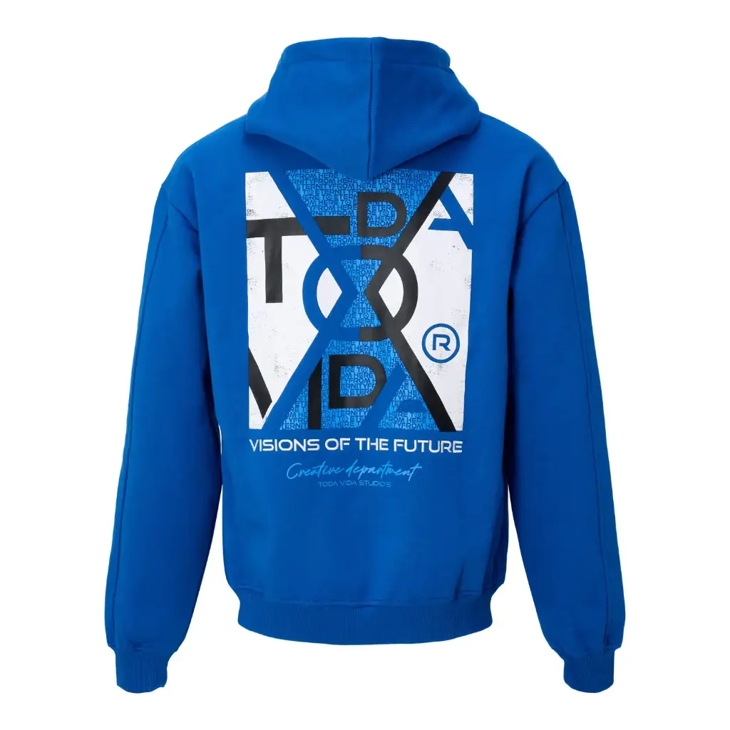 zip hoodie arena kobalt