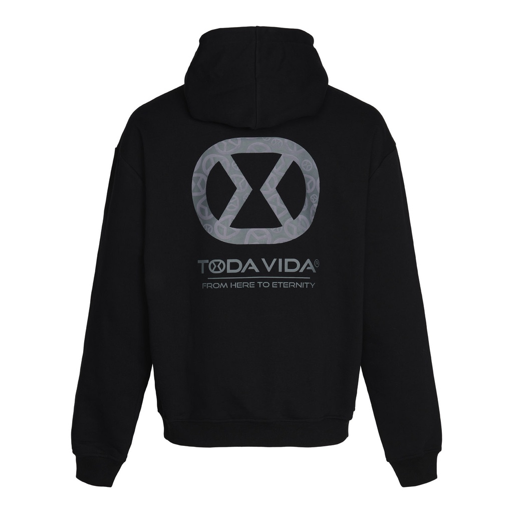 essential hoodie zwart 