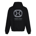 essential hoodie zwart 