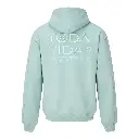 zip hoodie mint zeegroen