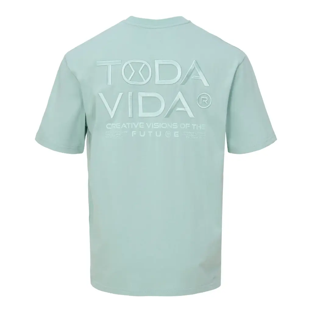 [TVID115044zeegroenS] t-shirt mint zeegroen (S)
