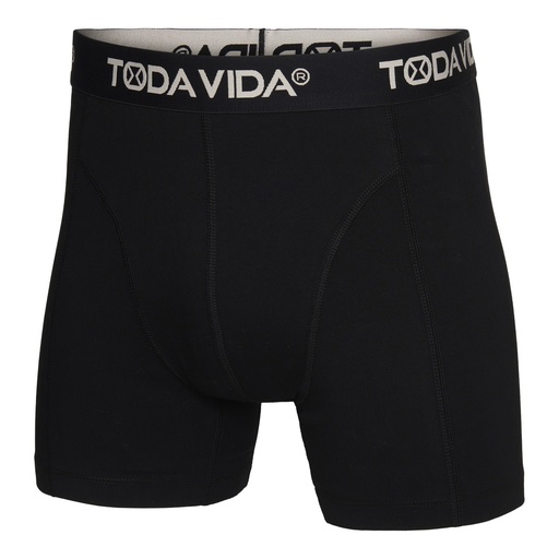 [TVID414001black/blackS] 2 pack boxershorts 2 x zwart (S)