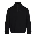 essential halfzip zwart 