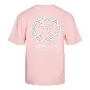 t-shirt roze logoprint