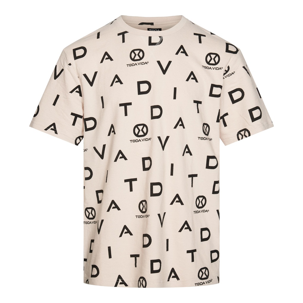 [TVID114006print kitS] t-shirt kit logoprint (S)